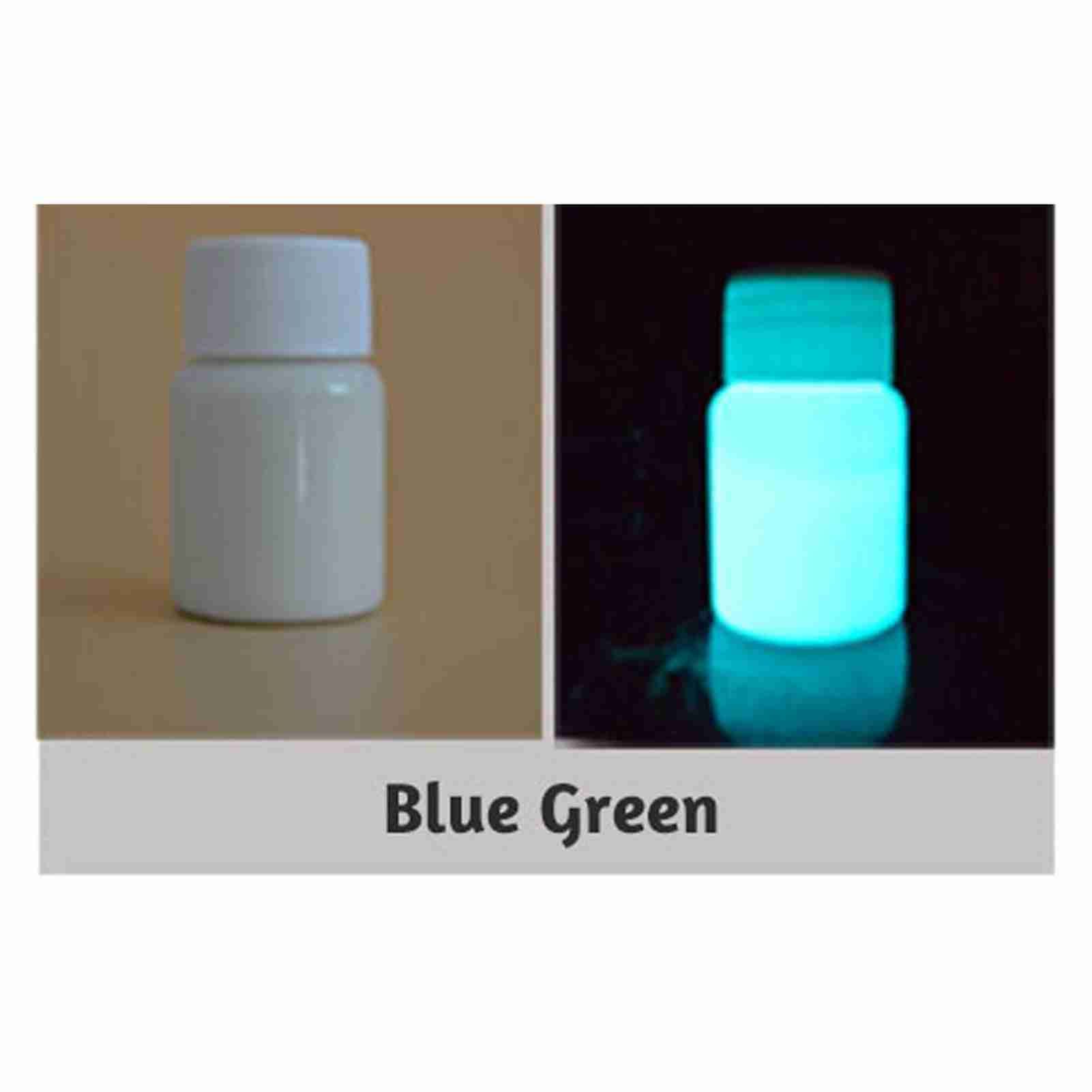 20g Glow in the Dark Fluorescent Colorful Acrylic Luminous Paint Bright view 4