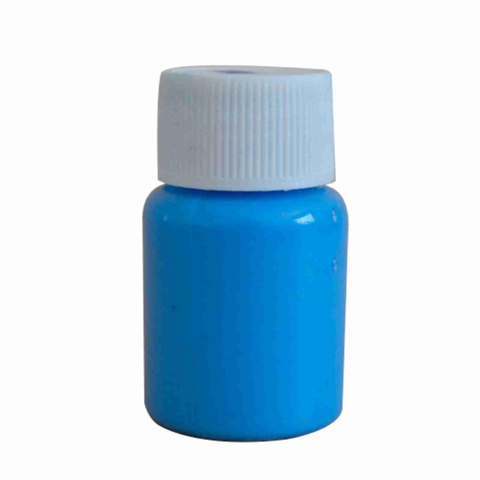 20g Glow in the Dark Fluorescent Colorful Acrylic Luminous Paint Bright view 2