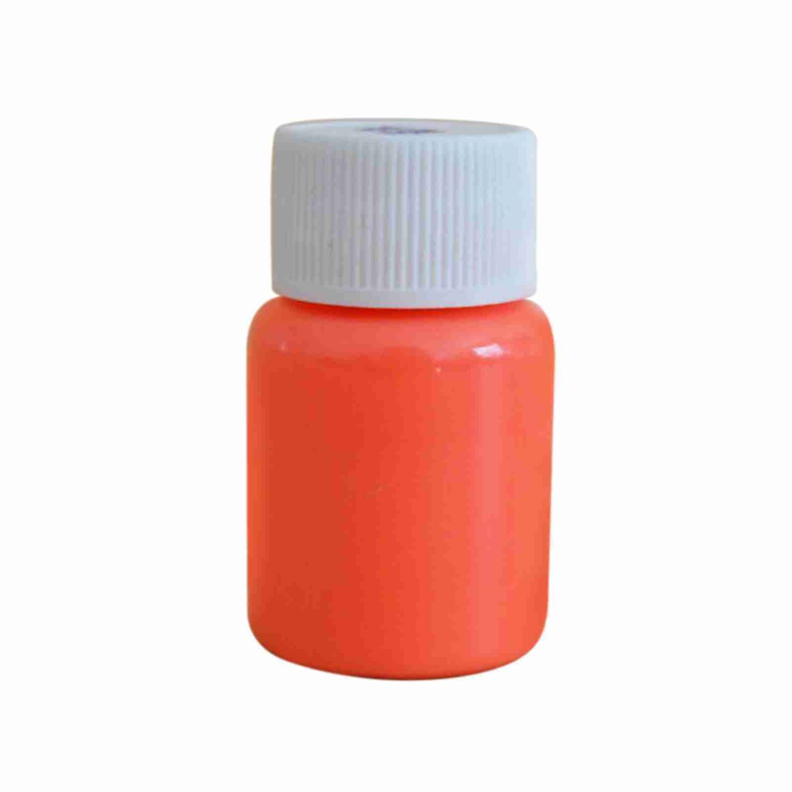 20g Glow in the Dark Fluorescent Colorful Acrylic Luminous Paint Bright view 2