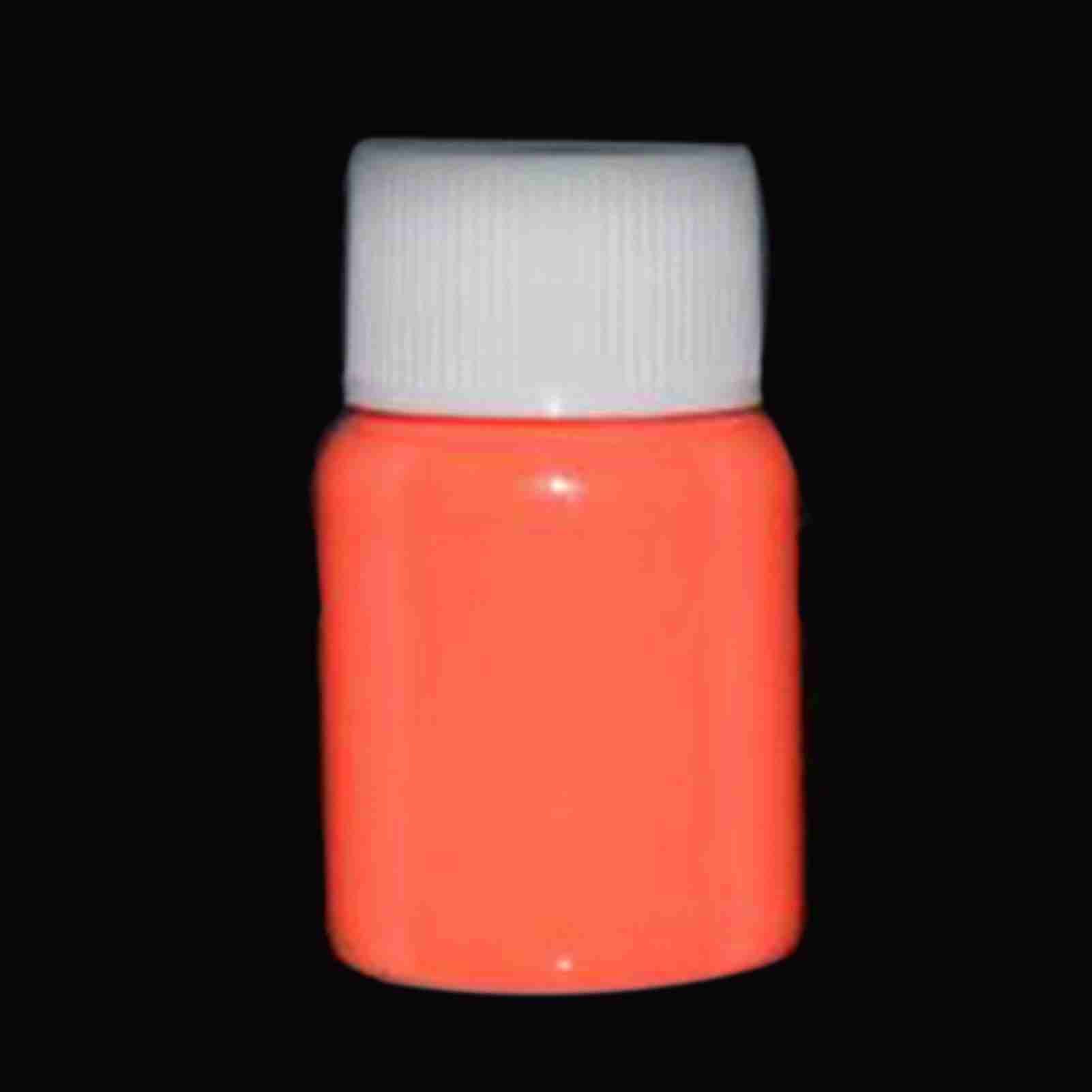 20g Glow in the Dark Fluorescent Colorful Acrylic Luminous Paint Bright view 4