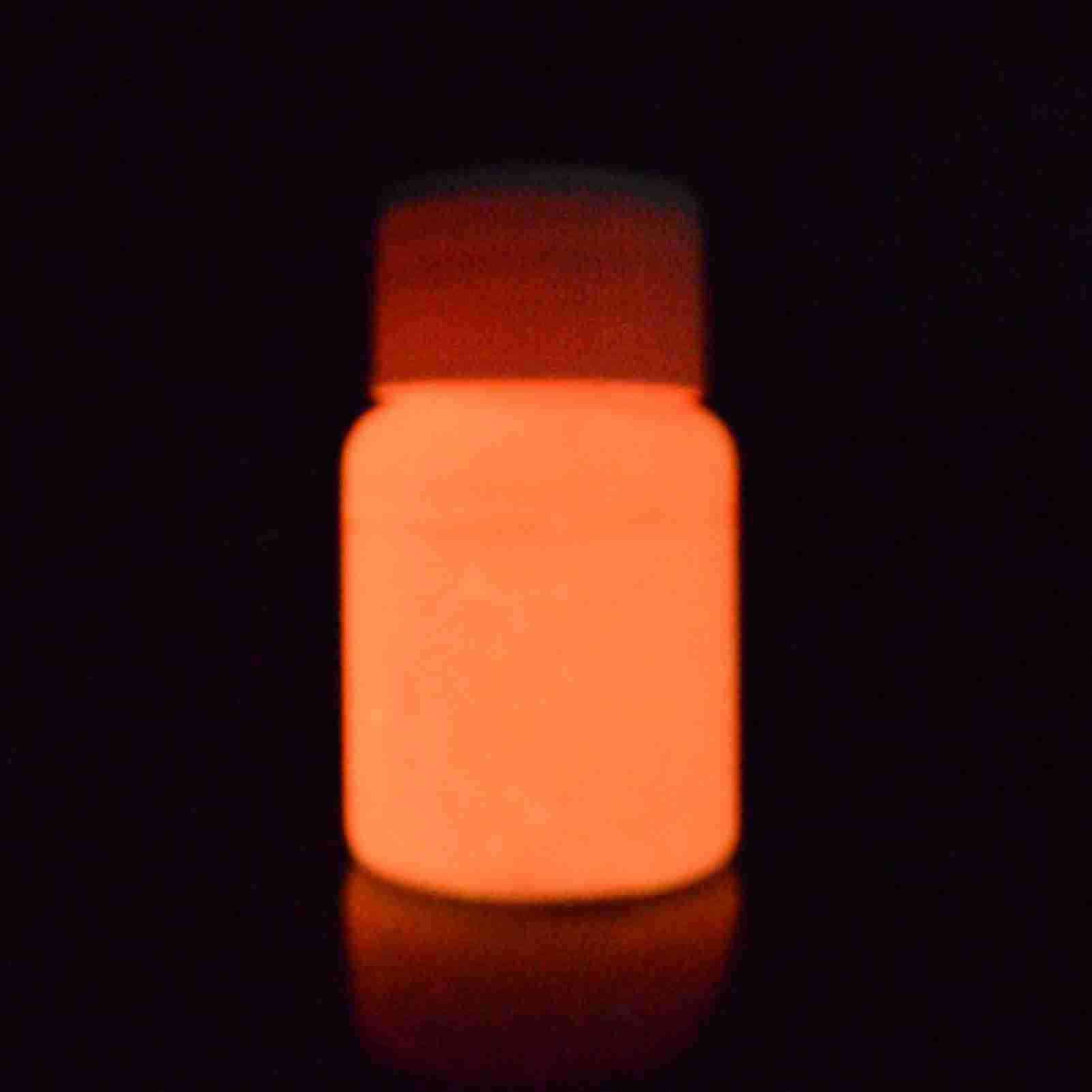 20g Glow in the Dark Fluorescent Colorful Acrylic Luminous Paint Bright view 5