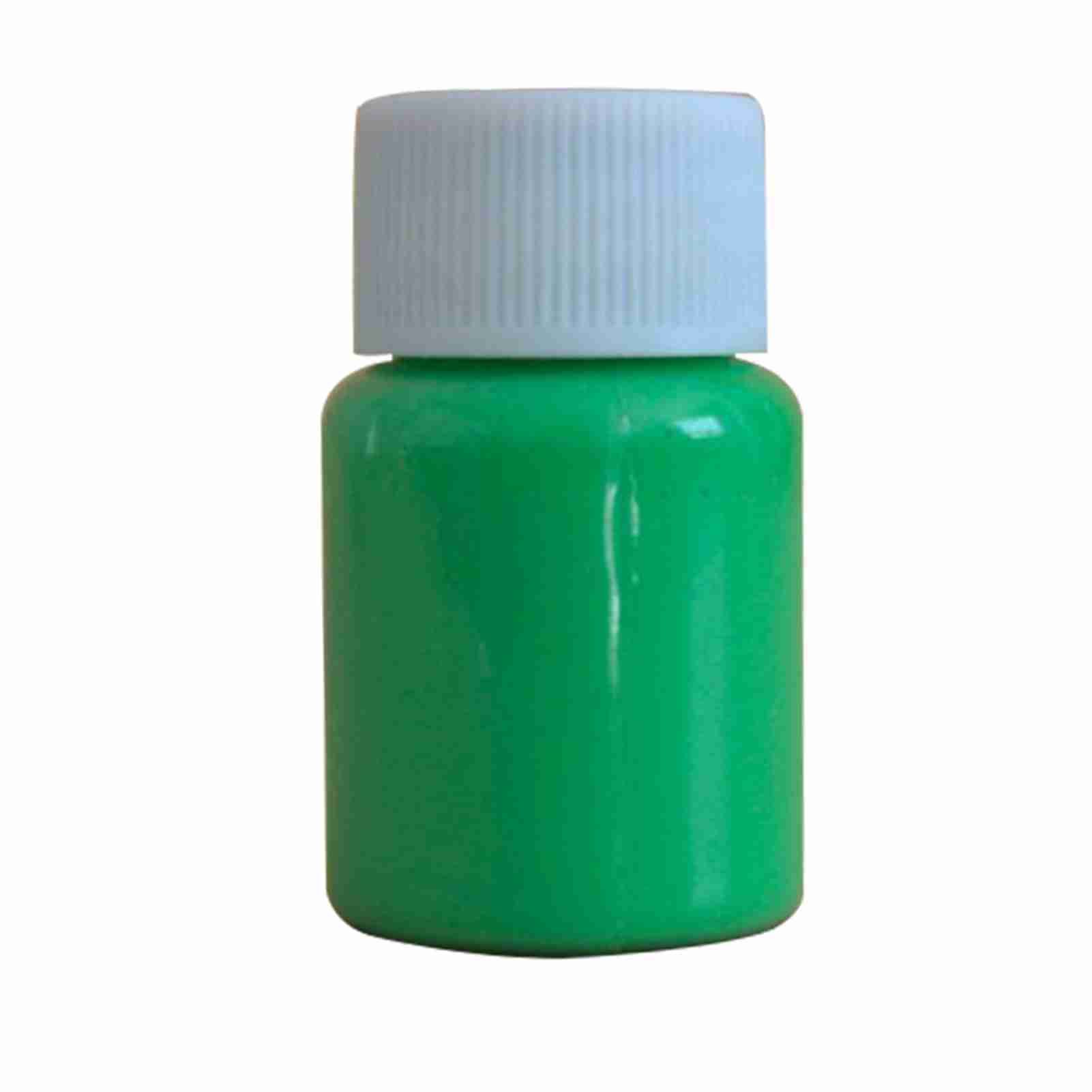 20g Glow in the Dark Fluorescent Colorful Acrylic Luminous Paint Bright view 2