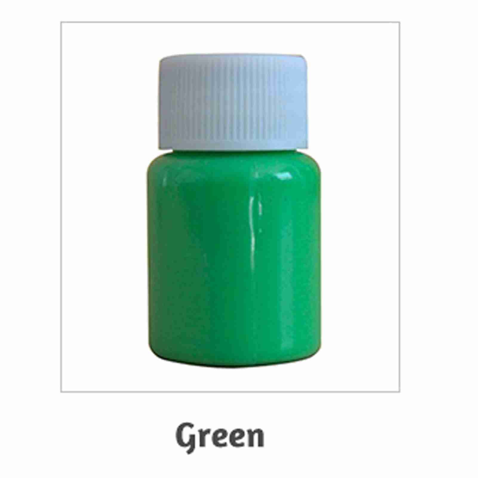 20g Glow in the Dark Fluorescent Colorful Acrylic Luminous Paint Bright view 6