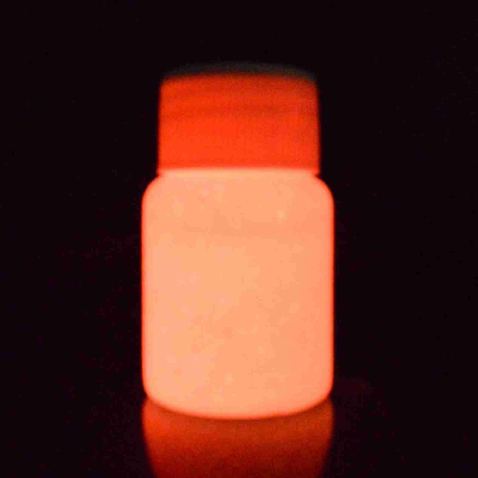 20g Glow in the Dark Fluorescent Colorful Acrylic Luminous Paint Bright view 4
