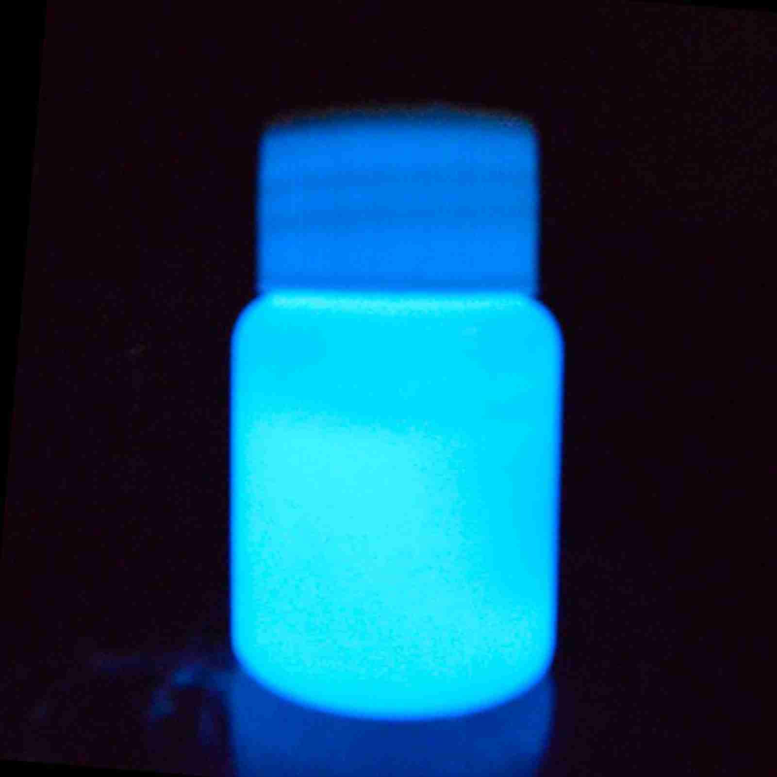 20g Glow in the Dark Fluorescent Colorful Acrylic Luminous Paint Bright view 5