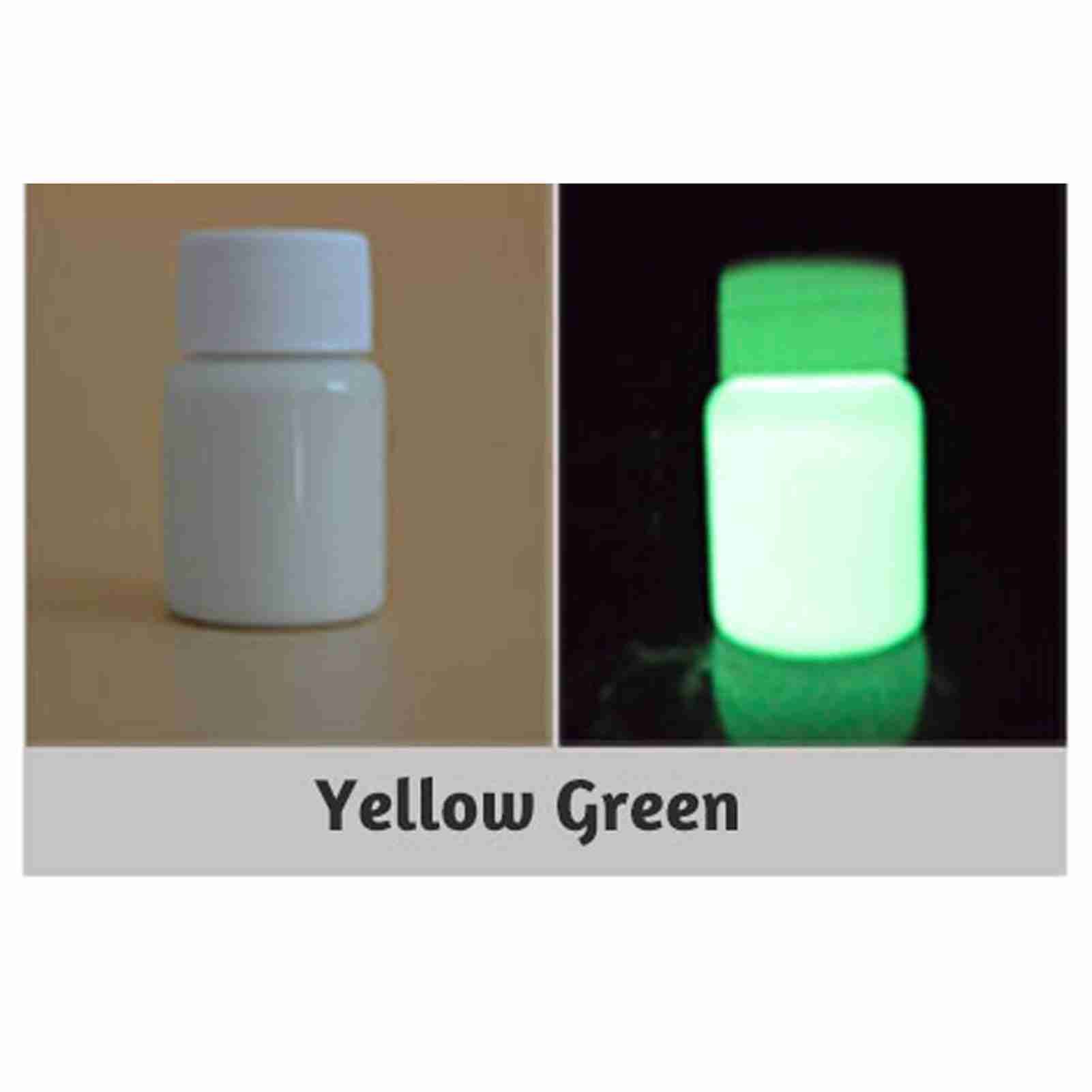 20g Glow in the Dark Fluorescent Colorful Acrylic Luminous Paint Bright view 3
