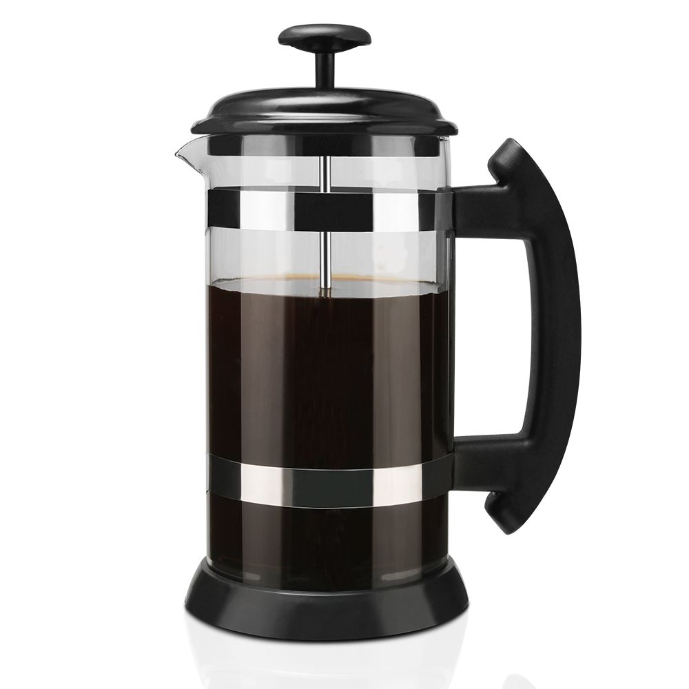 i cafilas 1000ml Stainless Steel French Press Pot Cafetiere Coffee Cup