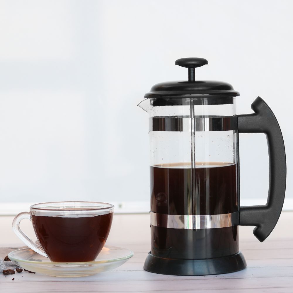 i cafilas 1000ml Stainless Steel French Press Pot Cafetiere Coffee Cup view 2