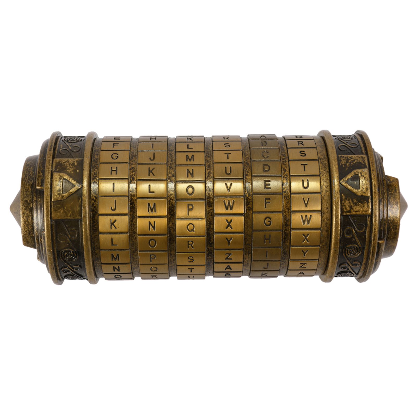 Birthday Valentine Gift Box Cylinder Lockbox Da Vinci Code Alphabet Locks view 2