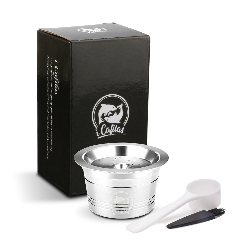 Coffee Capsules Refillable Pods Refillable Coffee Capsules Stainless Steel view 3