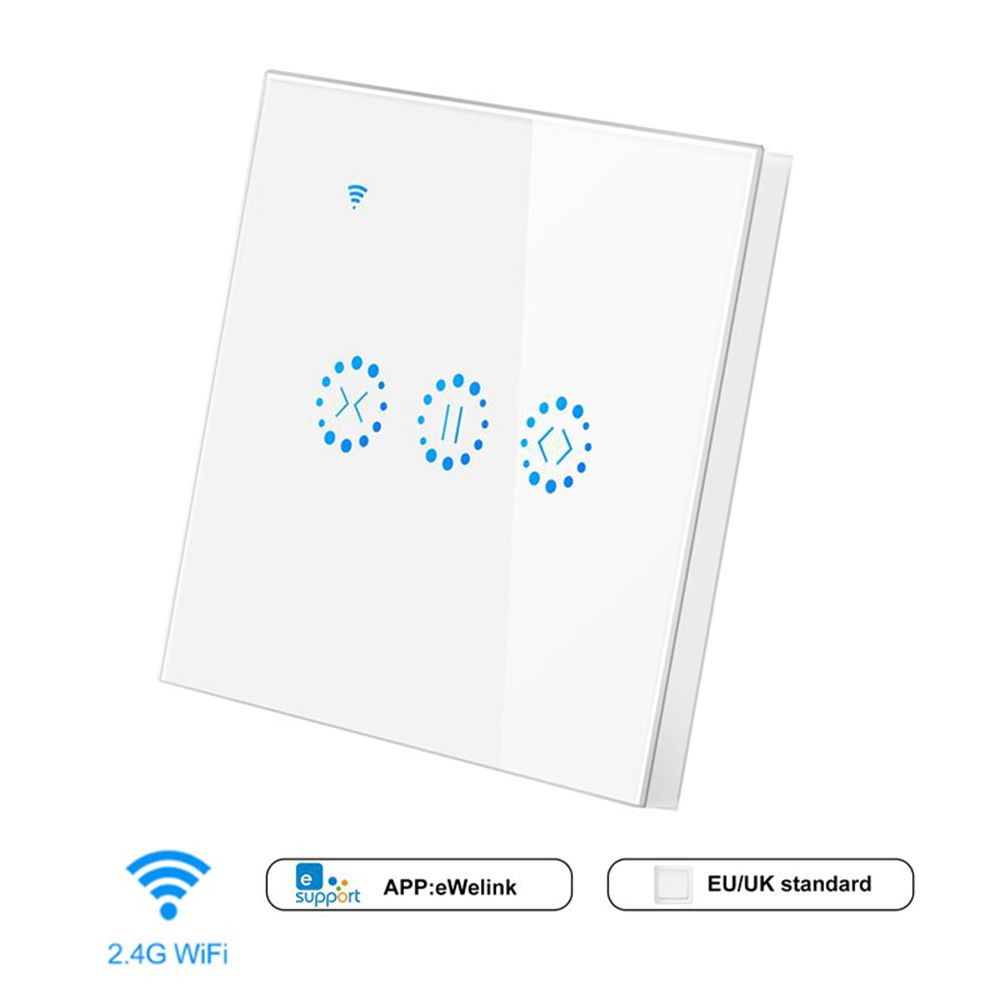 Curtain Switch Smart Wifi Remote Garage Doors Control Touched Switch Curtain — image 1
