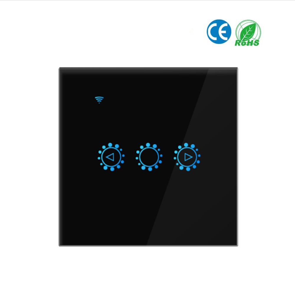 Smart Light Switch Dimmer 3 Way Wall Wifi Lamp LED Light Touched Switch Voice view 2