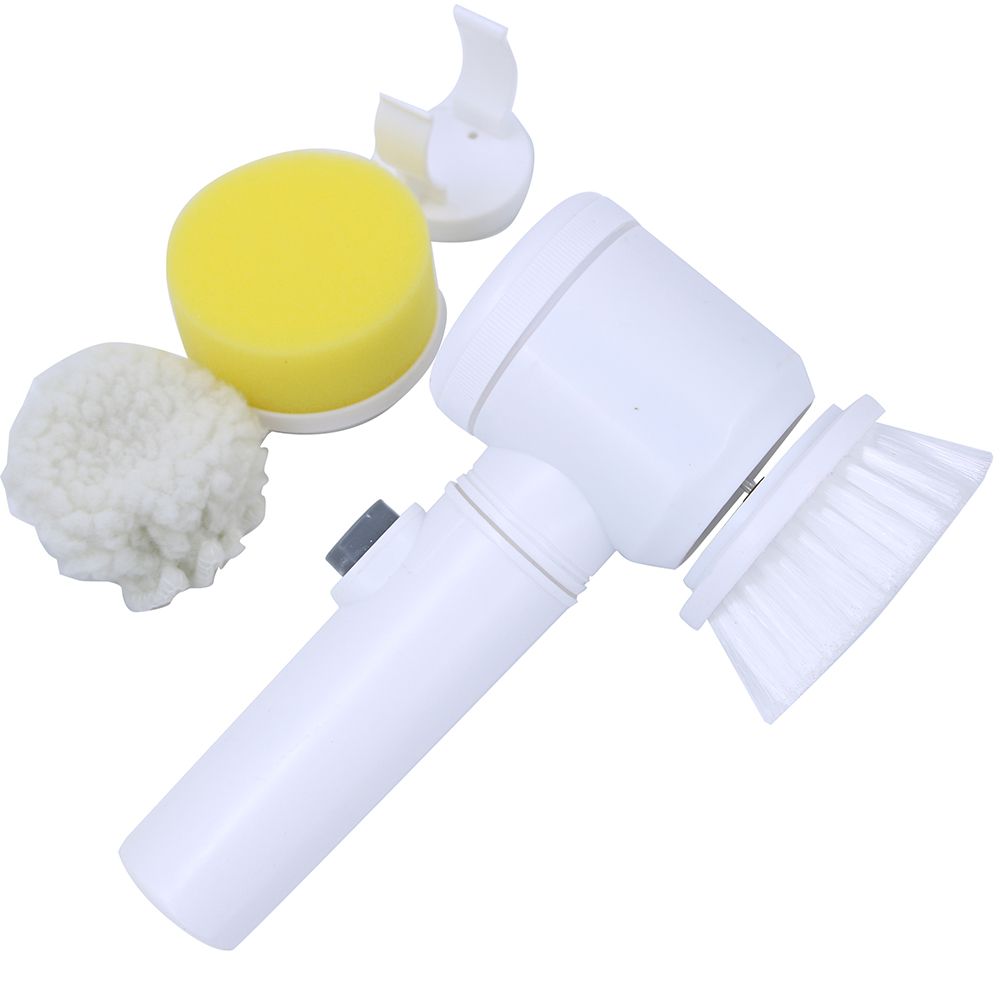 Electric Cleaning Brush 5-in-1 Magic Battery Powered Scrubber for Kitchen view 2