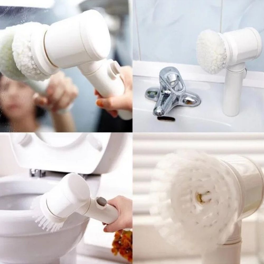 Electric Cleaning Brush 5-in-1 Magic Battery Powered Scrubber for Kitchen view 3