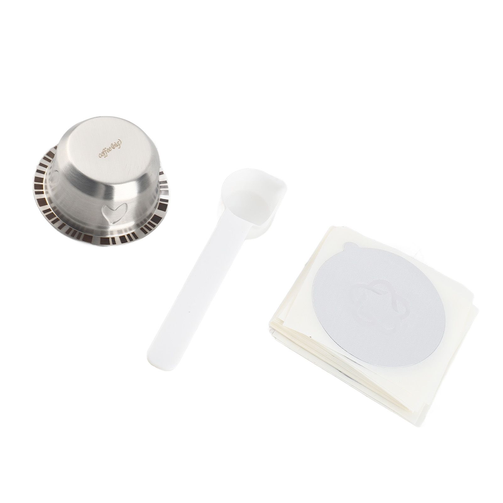 RECAFIMIL Stainless Steel Reusable Refillable Coffee Capsules Compatible with view 9