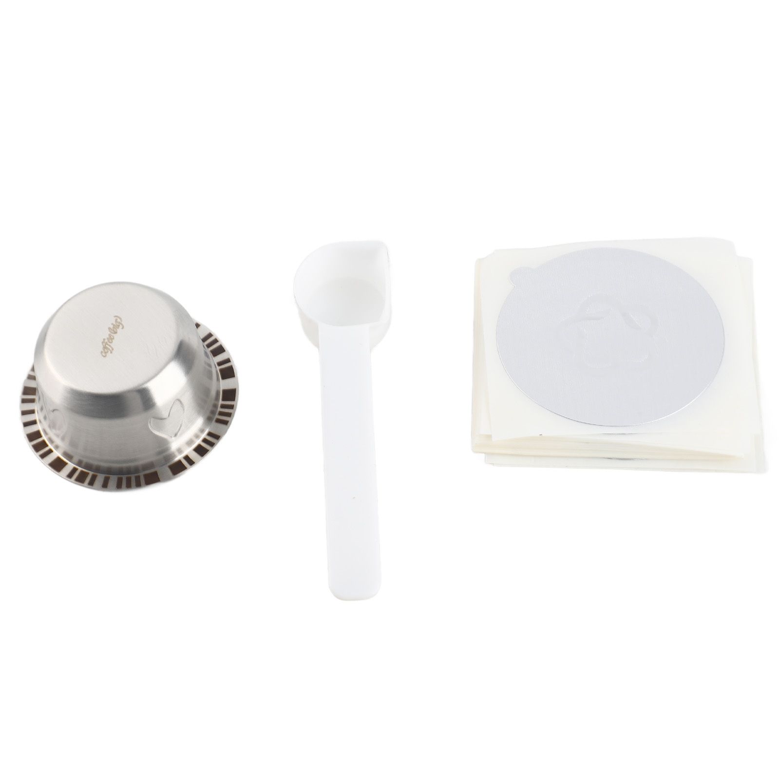 RECAFIMIL Stainless Steel Reusable Refillable Coffee Capsules Compatible with view 10