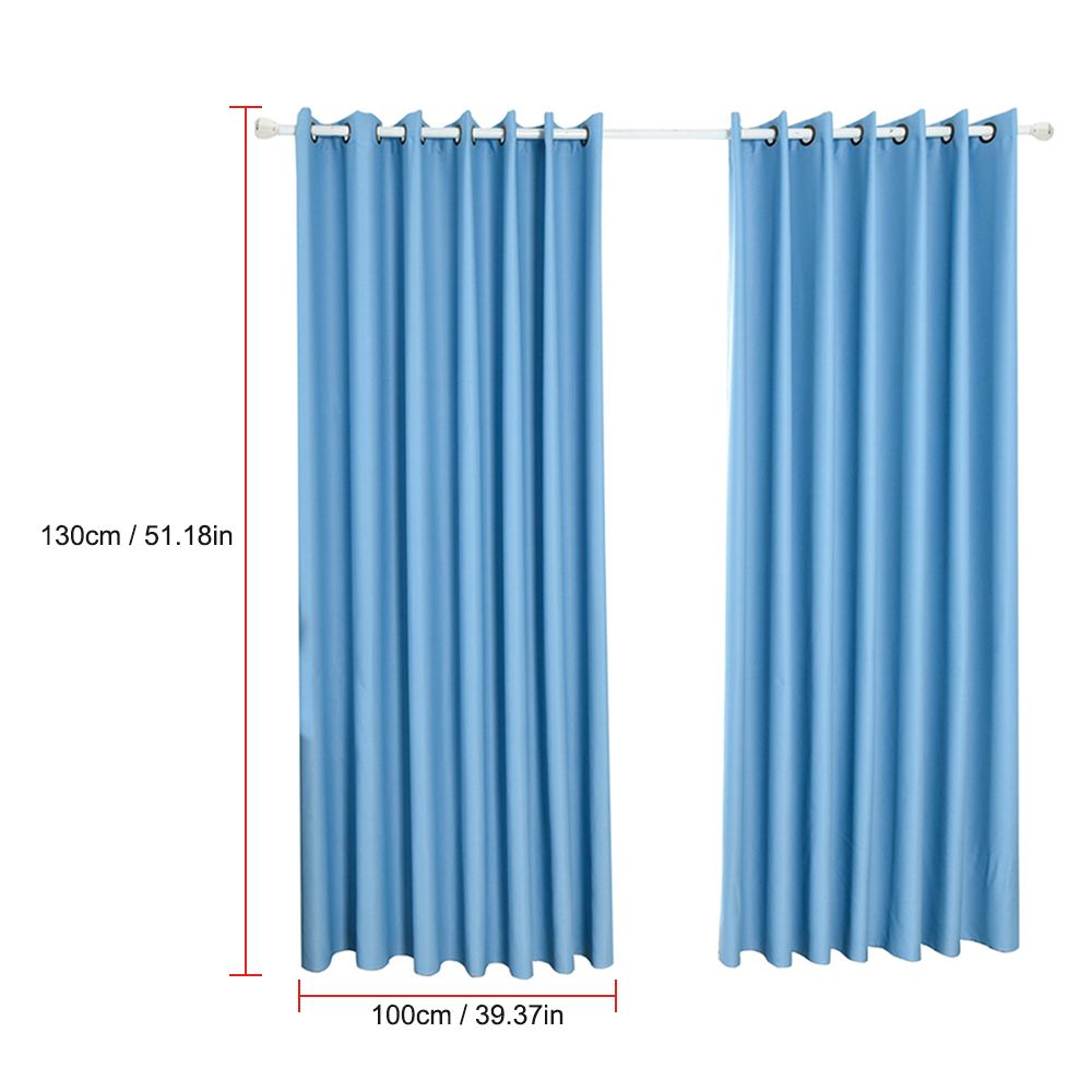 Blackout Curtains Thermal Insulating Room Darkening Curtains for Living Room