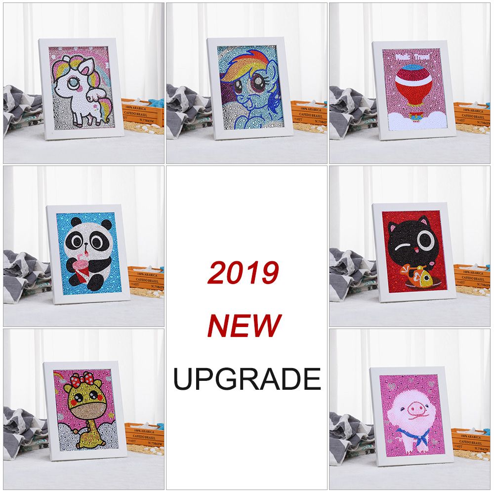5D DIY Diamond Painting Special Shape Diamond Cute Animals Diamond Painting