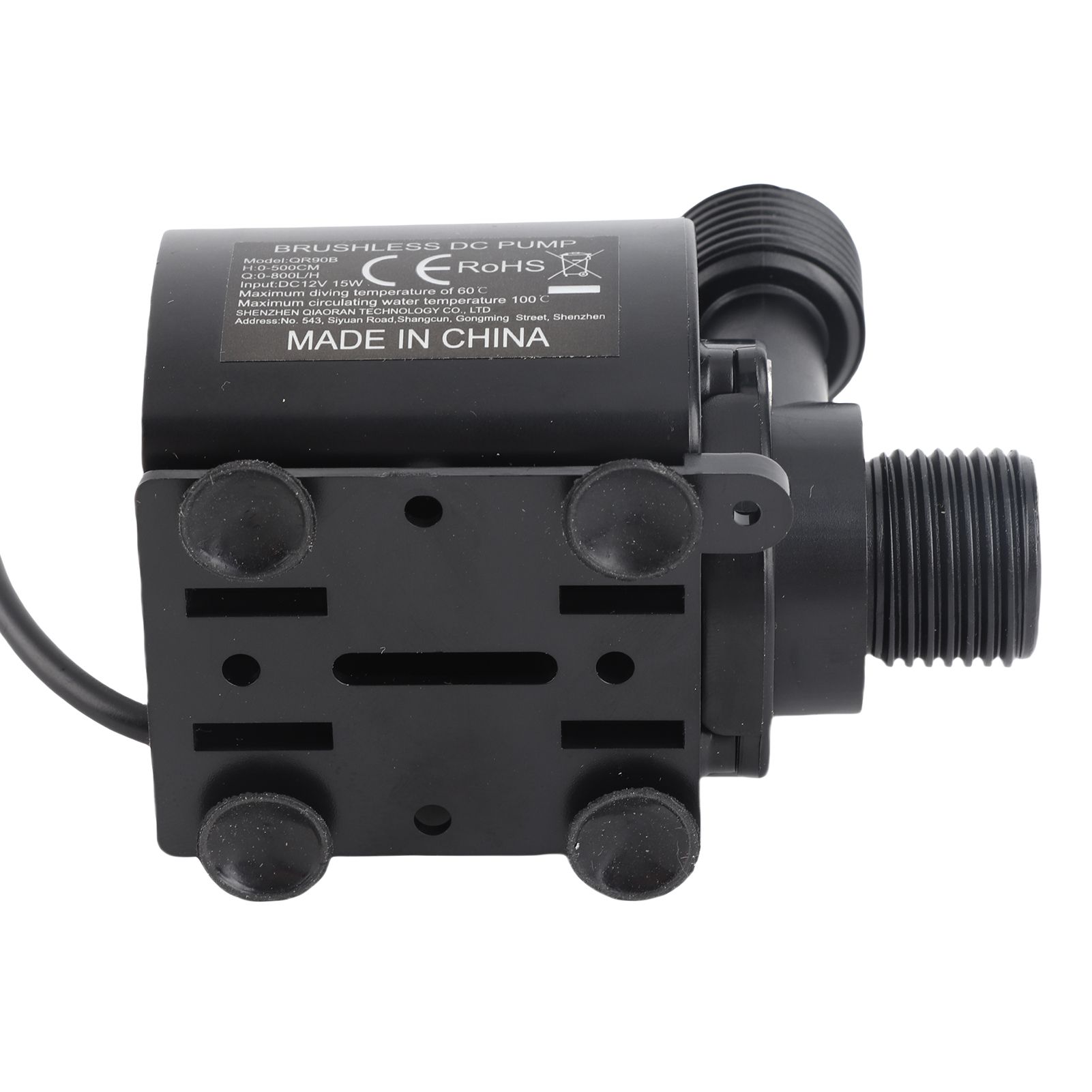 Brushless Water Pump Ultra-quiet DC12V Micro Brushless Water Pump Waterproof view 3