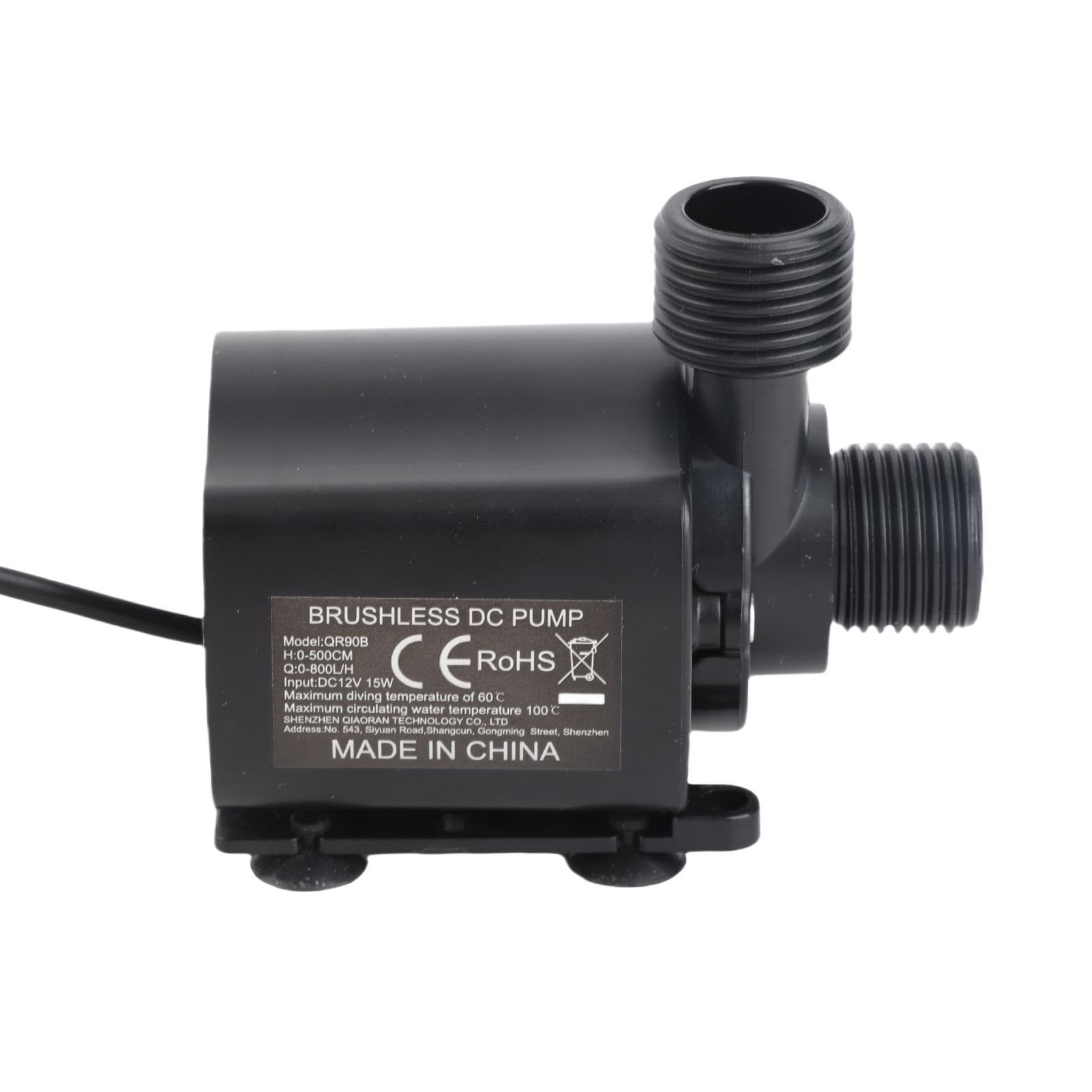 Brushless Water Pump Ultra-quiet DC12V Micro Brushless Water Pump Waterproof view 6
