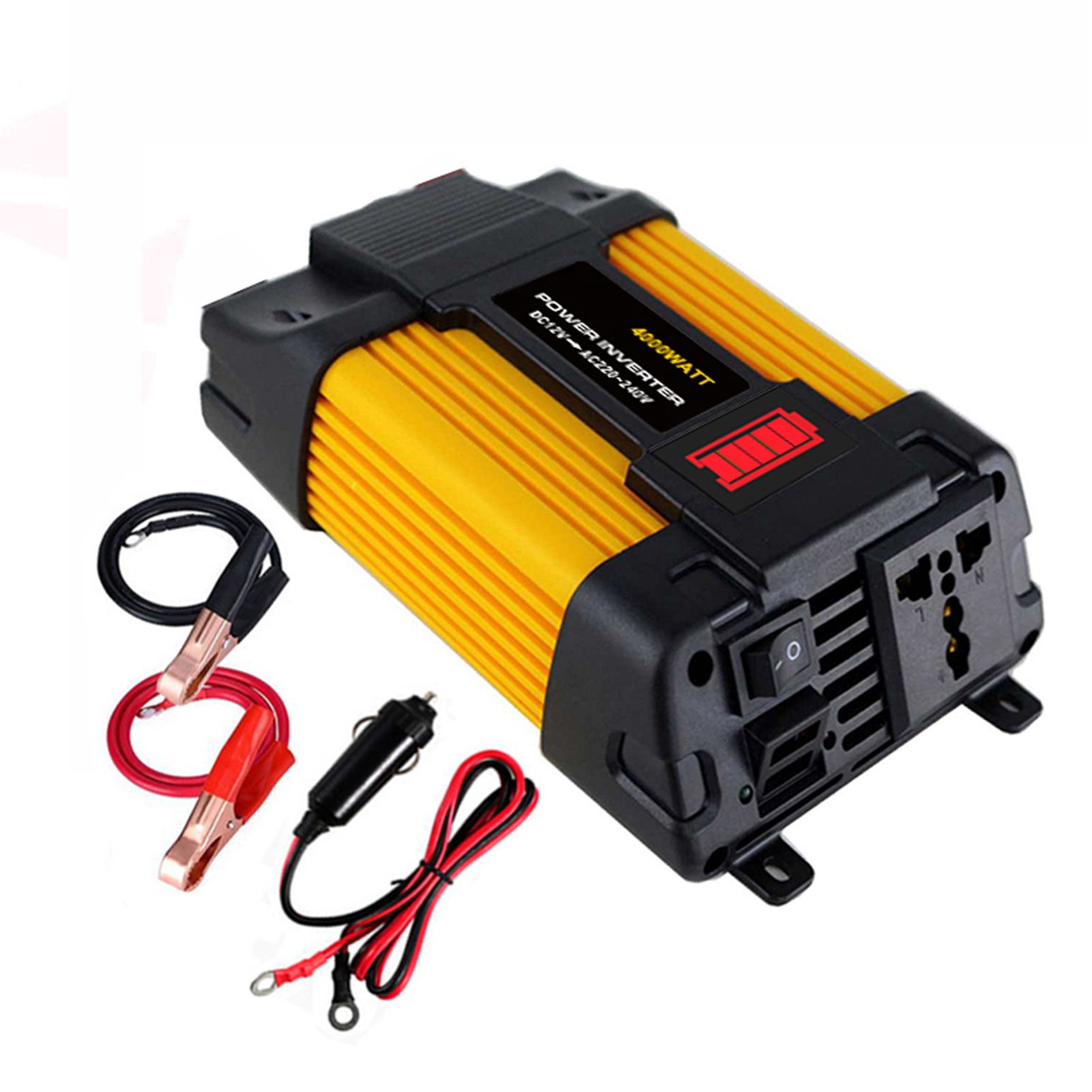 Modified Sine Wave Inverter High Frequency 4000W Peak Power Inverter DC 12V to view 2