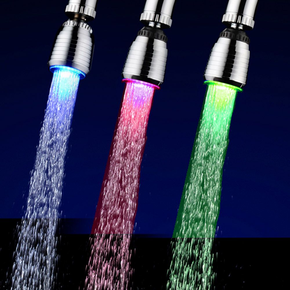 LED Water Faucet Light Water Stream Movable Water Faucet RGB Colors Changing view 2