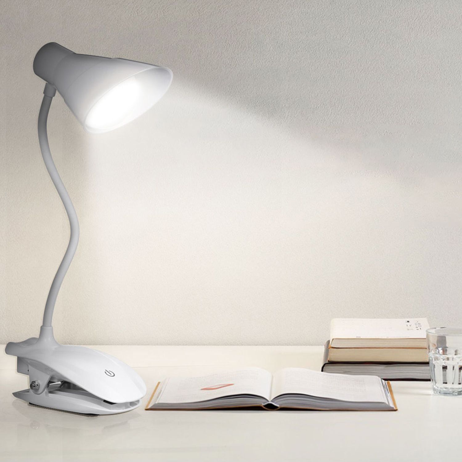LED Clip Reading Light Clip on Light Battery Operated view 2