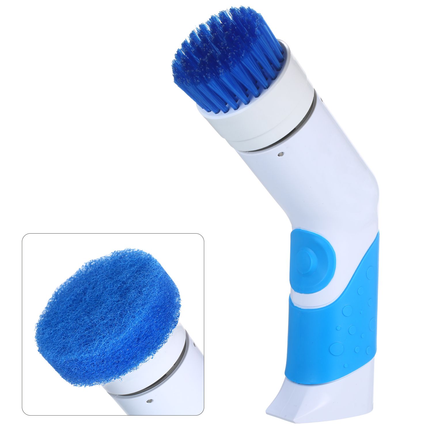 Electric Spin Scrubber Cordless Shower Scrubber Handheld Power Scrubber with 3 view 2