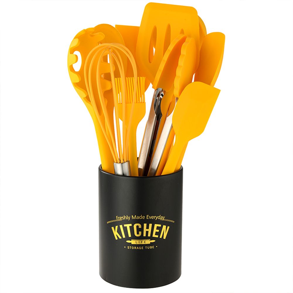 Silicone Kitchenware Set 10Pcs Kitchen Utensils Set Silica Gel Cooking view 4