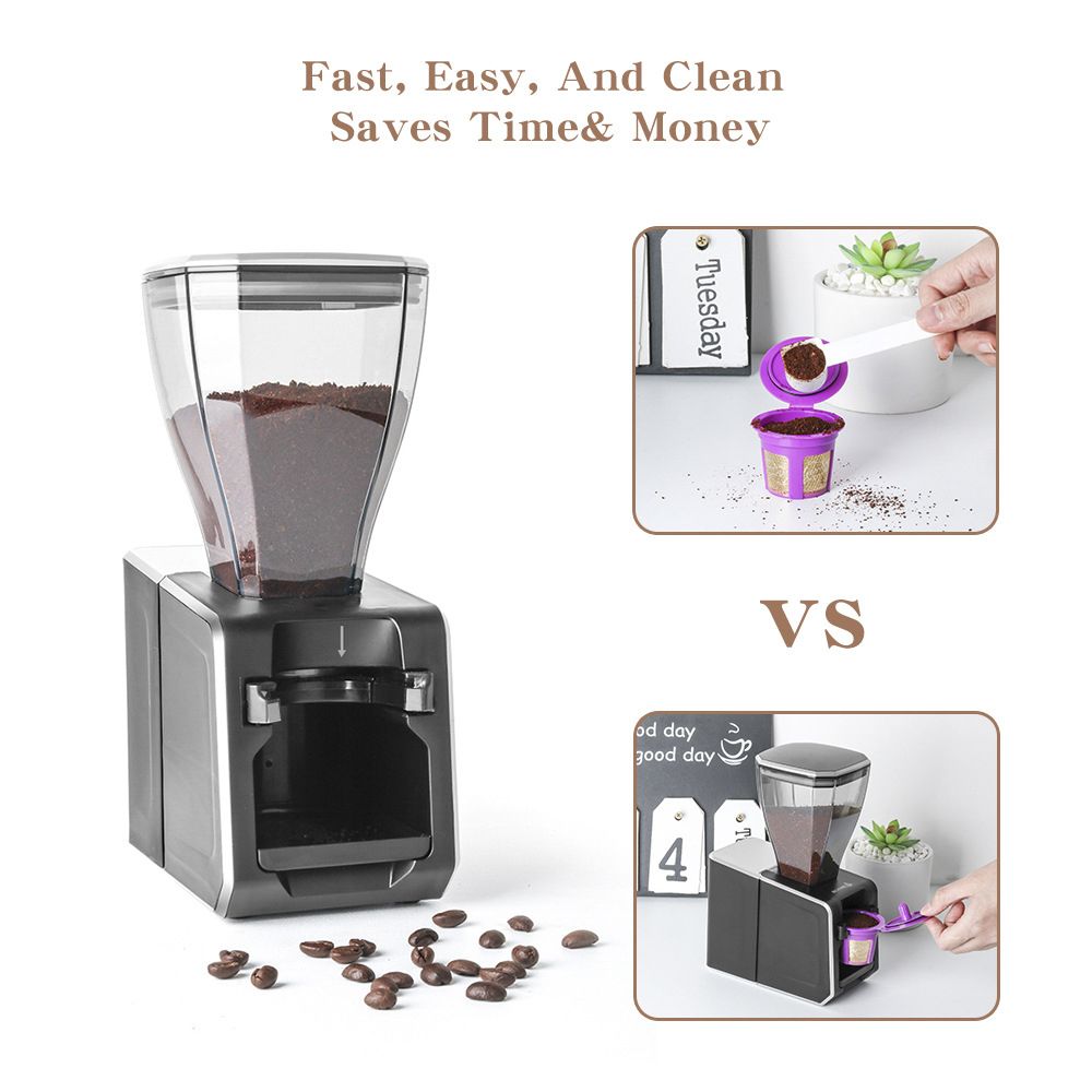 Coffee Filling Machine K-Cup Reusable Semi-automatic Matching Storage Filling