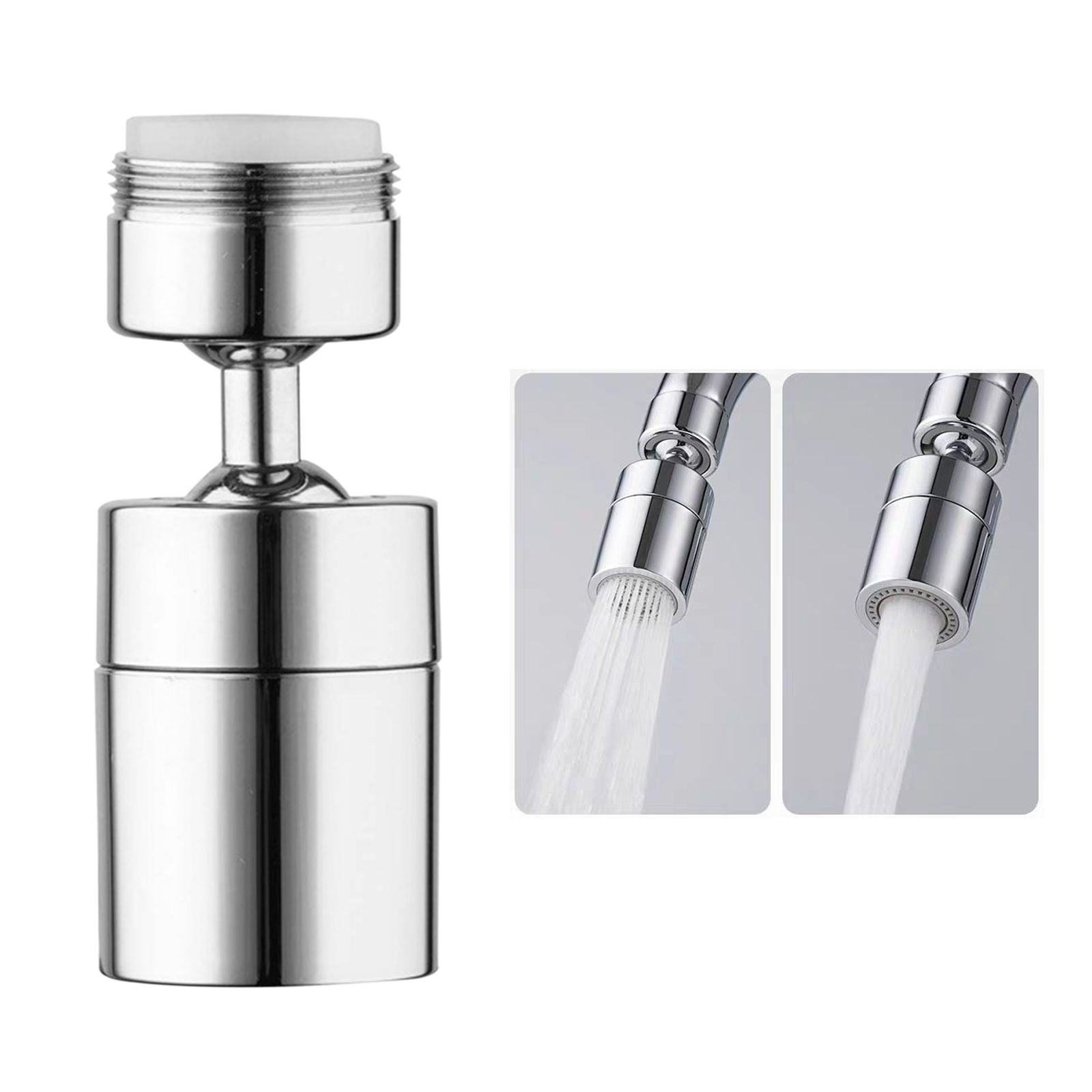 Faucet Aerator 360 Degrees Swivel Faucet Spray Aerator Kitchen Tap Water view 2