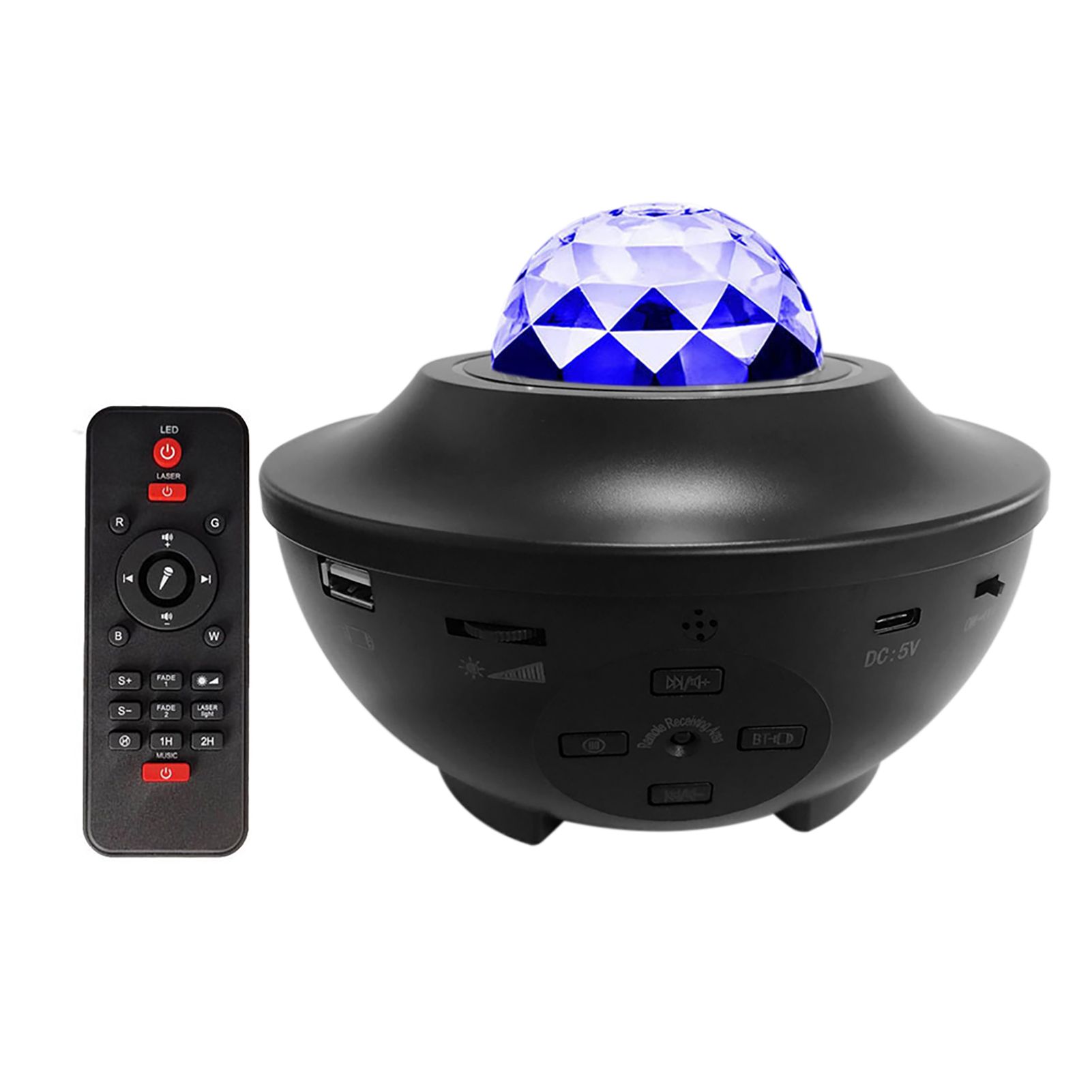 Starry Projector Light Led Night Lamp with Remote Control Romantic Starlit view 2