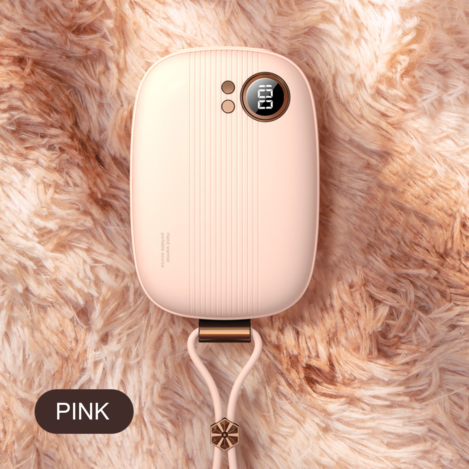 Mini 10000mAh Electric Hand Warmer P-ower B-ank 2 Adjustable Heating Levels/ view 2