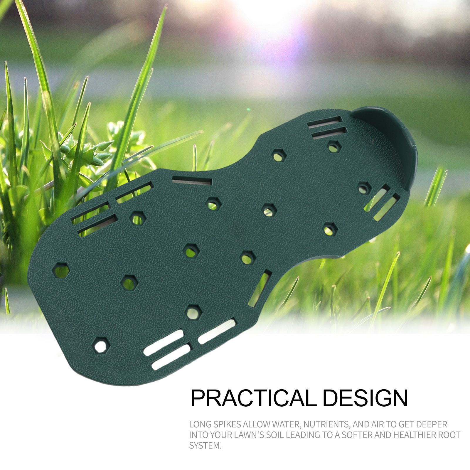 Lawn Aerator Shoes Effective Tool for Aerating Yard Soil Spike Aerating — image 1