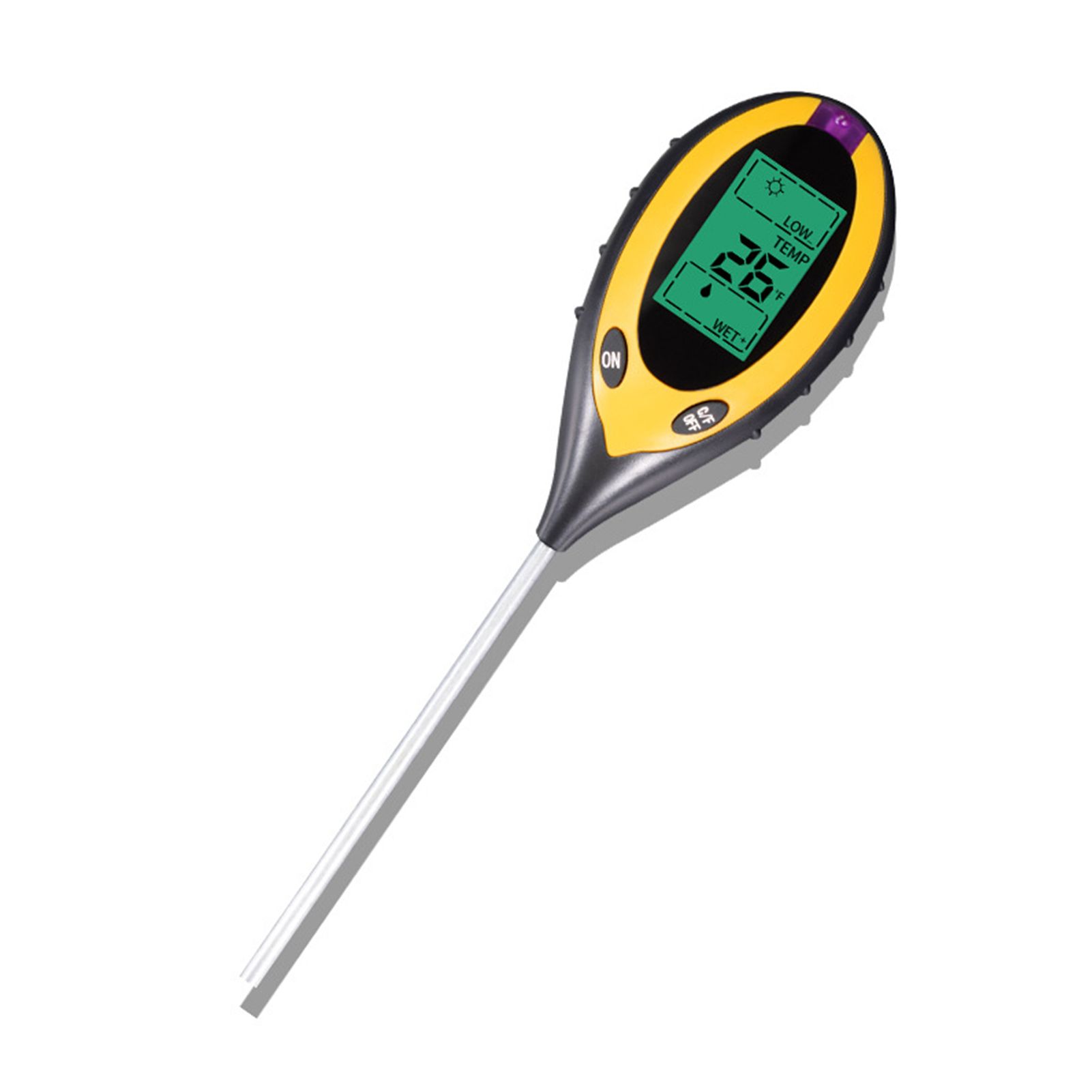4-in-1 Soil Test PH Moisture Meter Light Temperature Tester Garden Plant — image 1