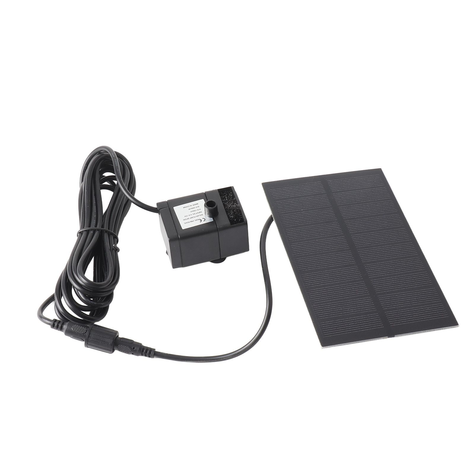 Solar Fountain Pump 5.5V 1.5W Polycrystalline Silicon Solar Panel Birdbath view 4
