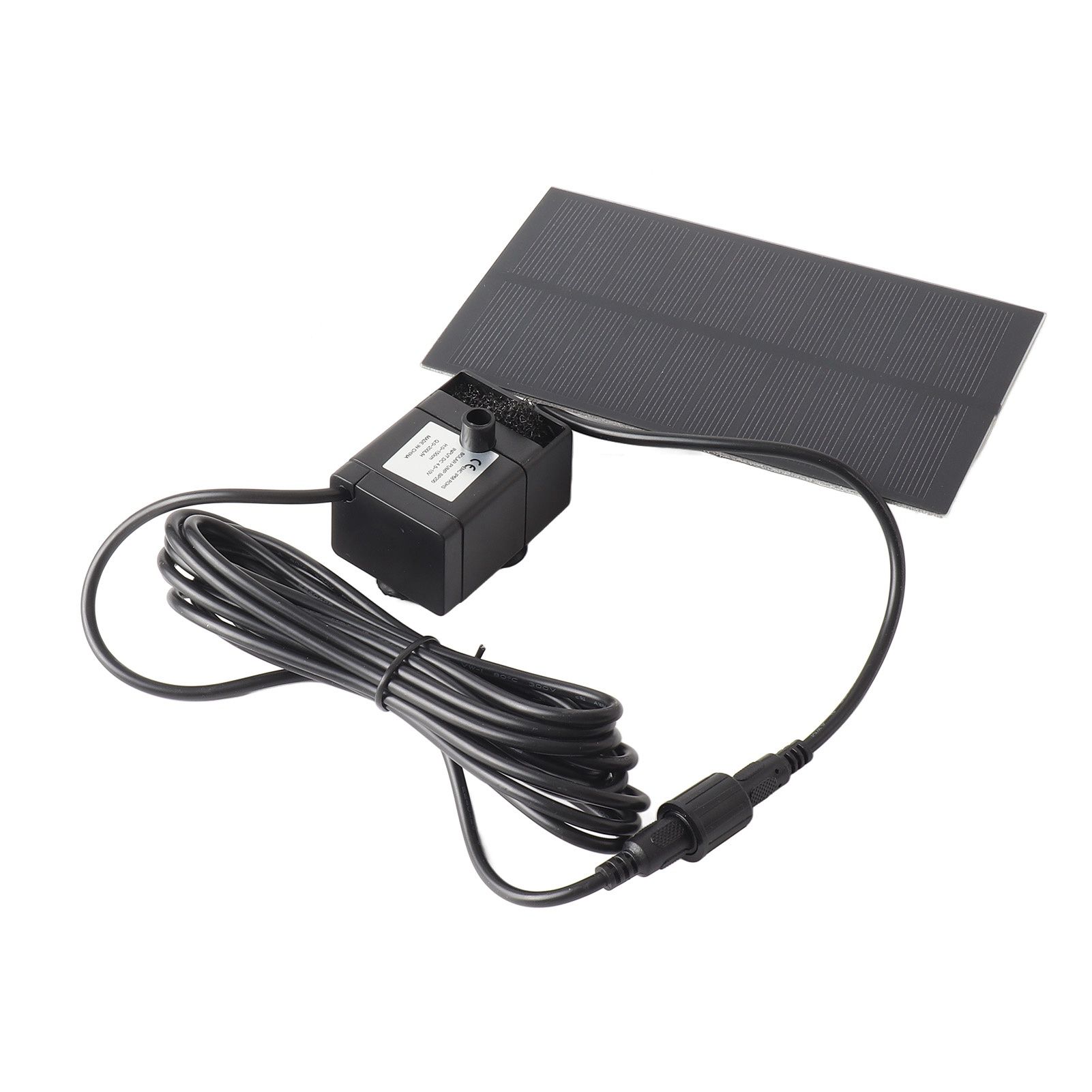Solar Fountain Pump 5.5V 1.5W Polycrystalline Silicon Solar Panel Birdbath view 5