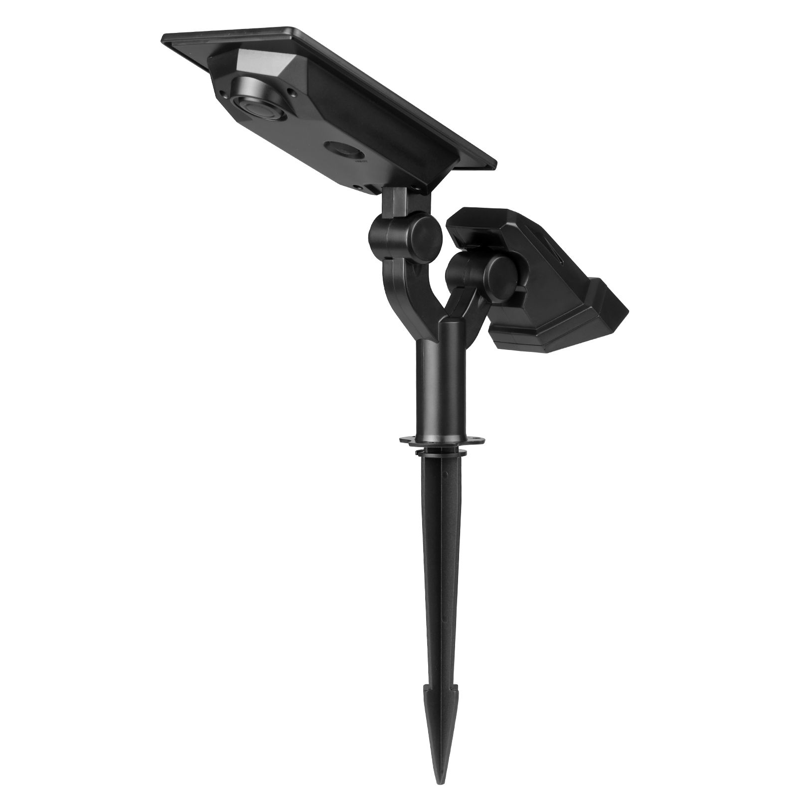 2 PCS Solar Garden Spotlights Outdoor Waterproof 5 LEDs 2-in-1 Solar In-Ground view 4