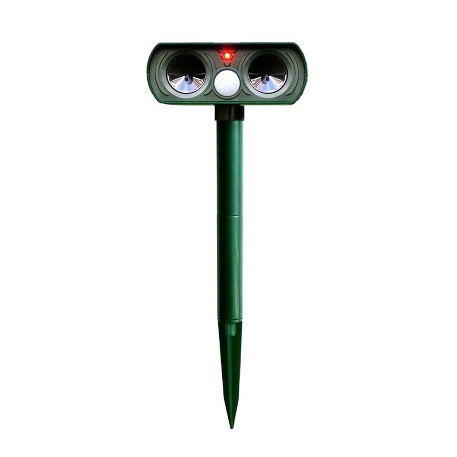 Ultrasonic Animal Repeller with Motion Sensor Solar Powered Outdoor Pest view 2