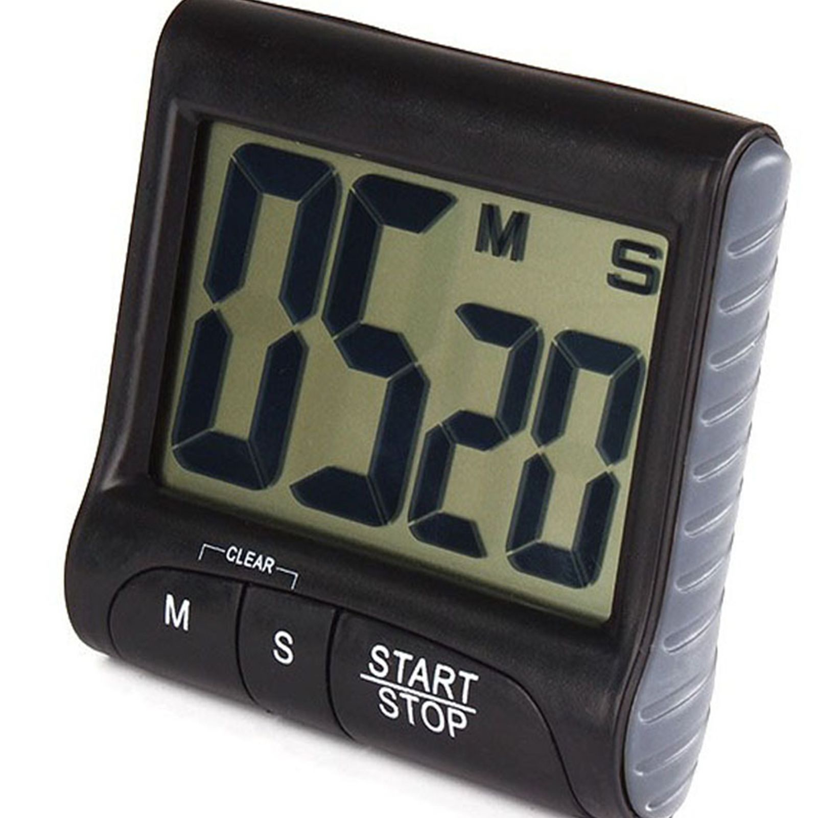 Digital Kitchen Timer with Strong Magnet Back Stand Hanging Hole Loud Alarm view 2