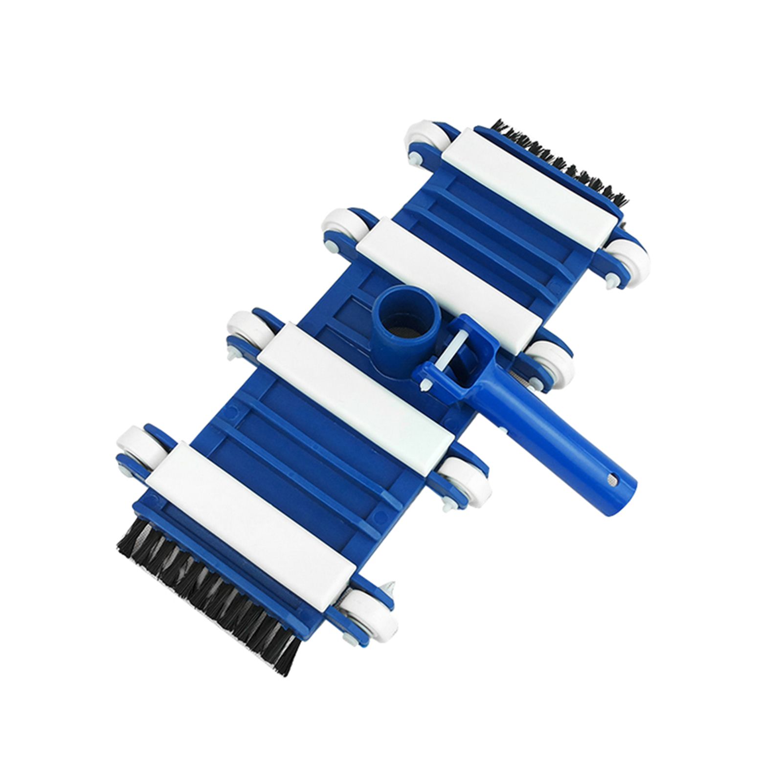 14 Inch Swimming Pool Vacuum Head Cleaner Underwater Cleaner with Brush Wheels view 2