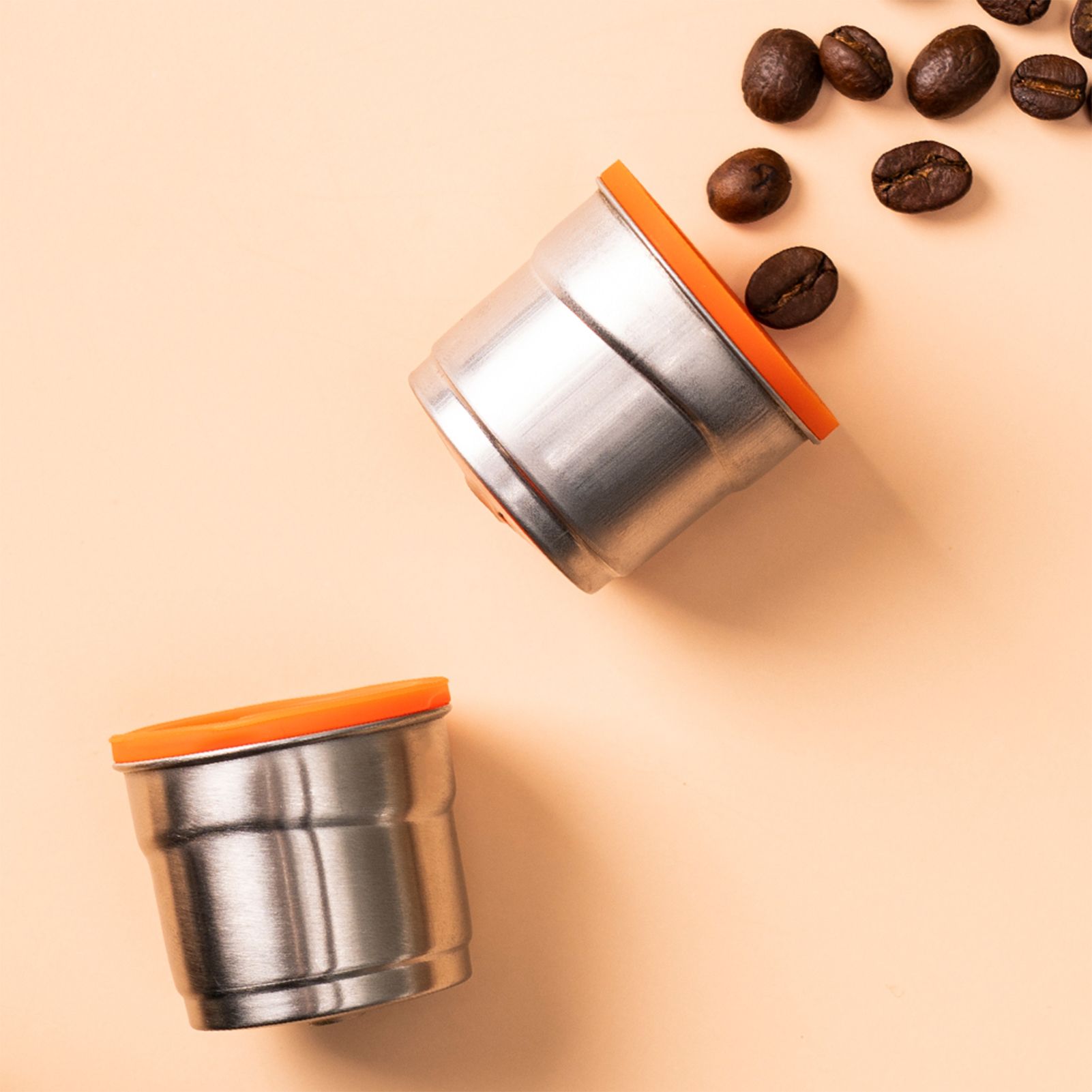 Stainless Steel Coffee Capsule Refillable Coffee Capsules Espresso Capsules