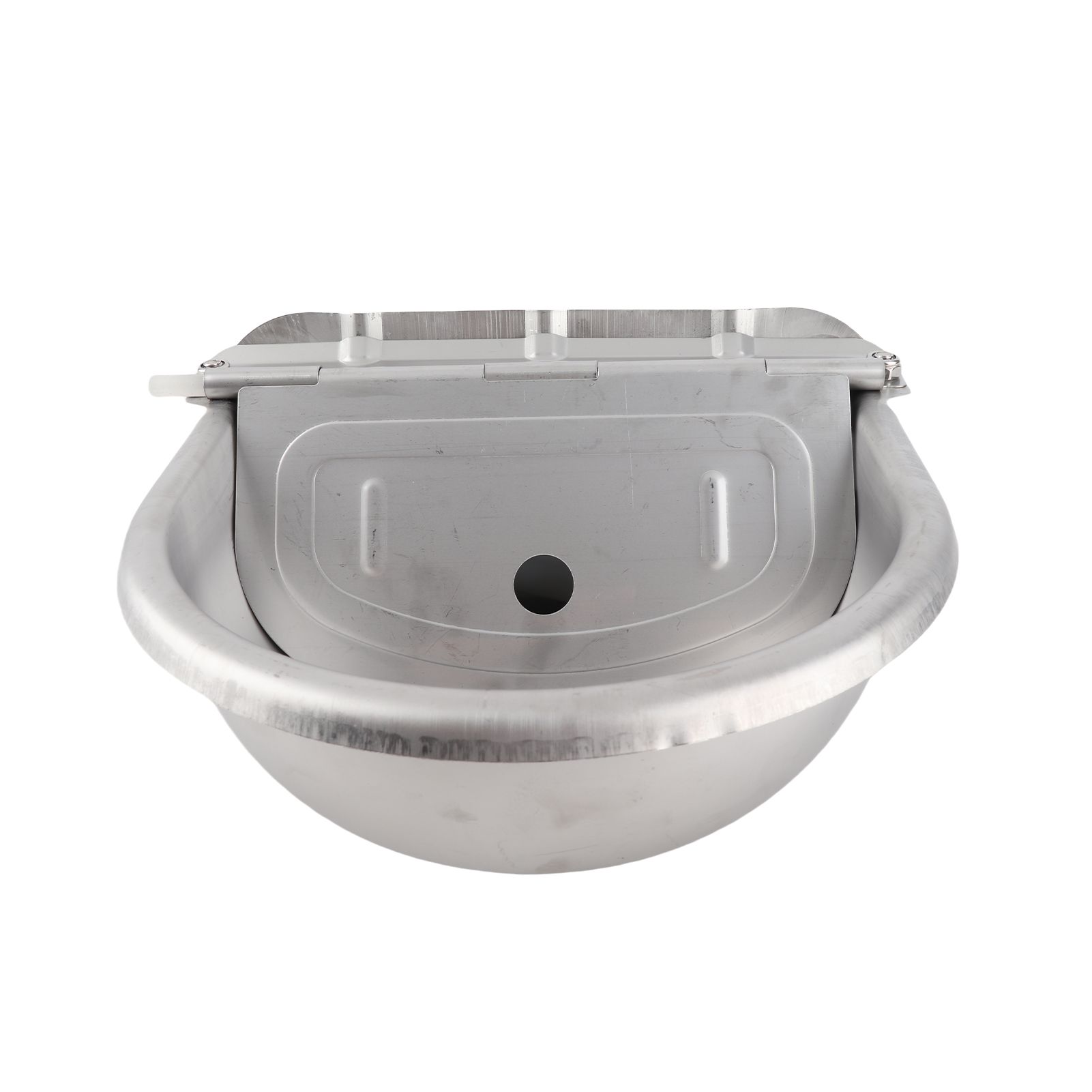 Stainless Steel Automatic Waterer Pet Livestock Tool Animals Water Bowl with view 2