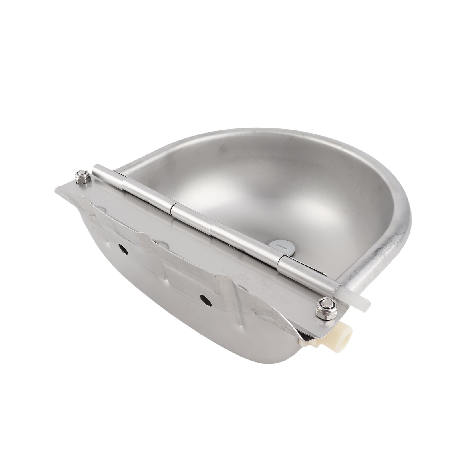 Stainless Steel Automatic Waterer Pet Livestock Tool Animals Water Bowl with view 7