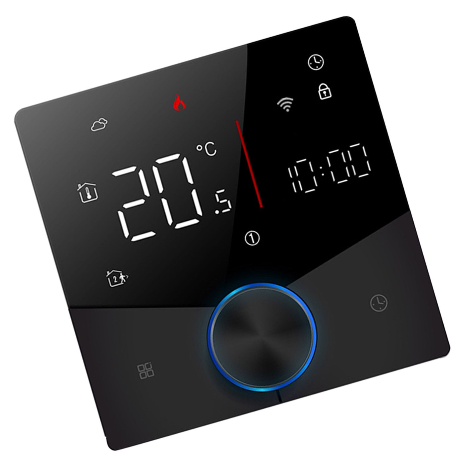 Smart Tuya WiFi Thermostat Voice Control Digital Weekly Programmable view 3