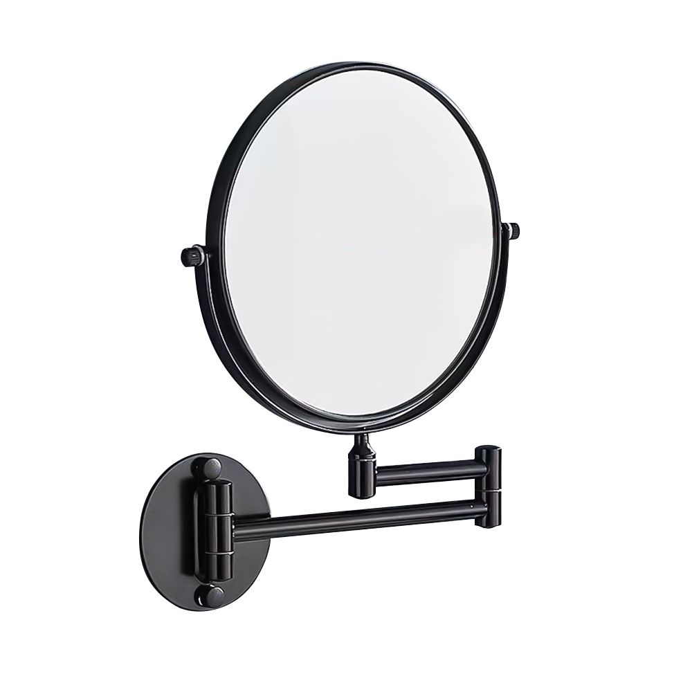 Wall Mounted Makeup Mirror 3X Magnification 360 Degrees Swivel Extendable view 3