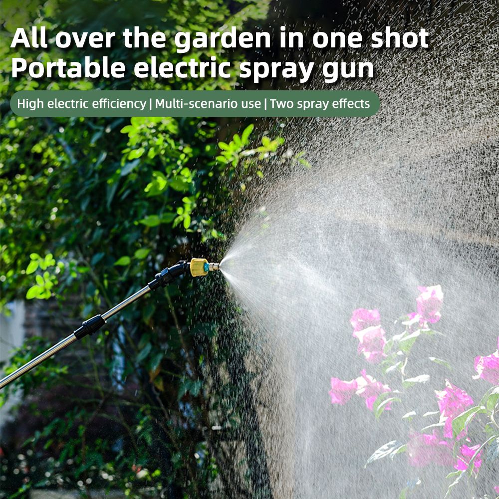 Stainless Steel Water Hose Sprayer Wand Spray Adjustable Electric Power