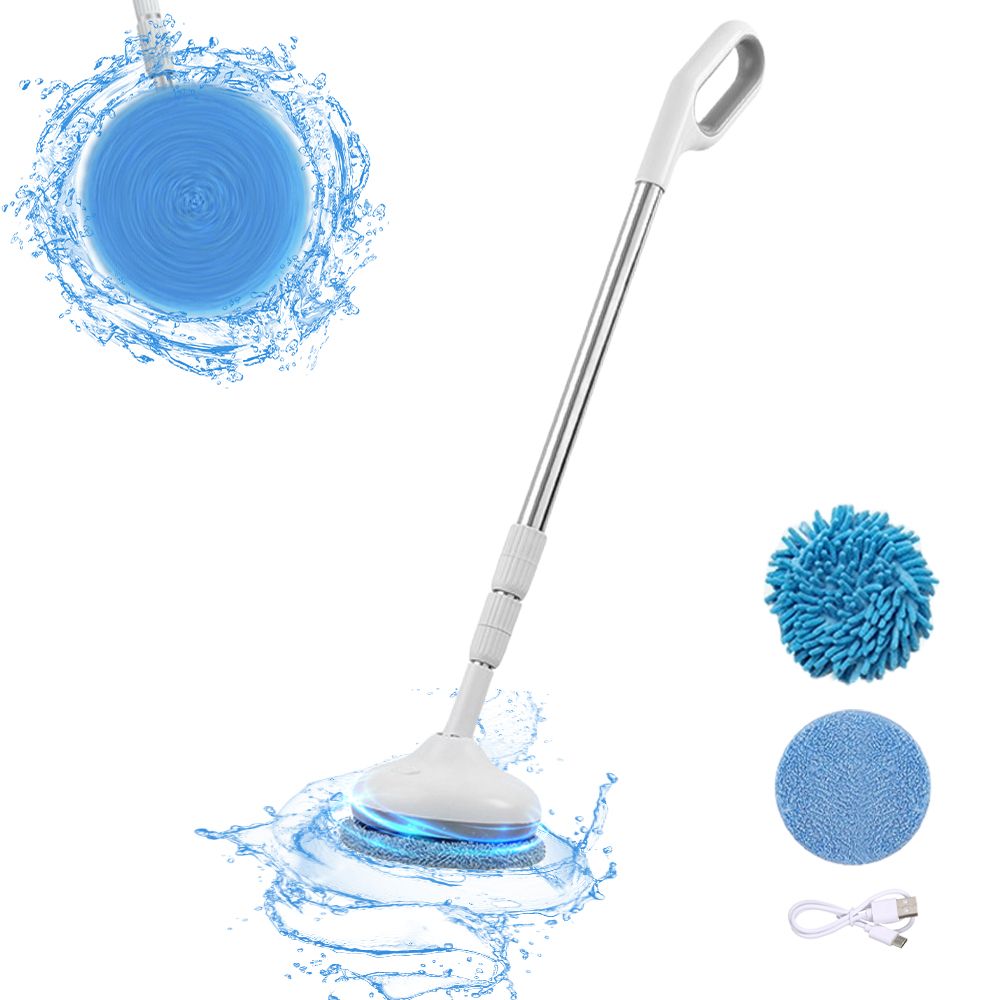 Electric Spin Scrubber Rechargeable Portable Electric Spin Mop Cleaner with view 3