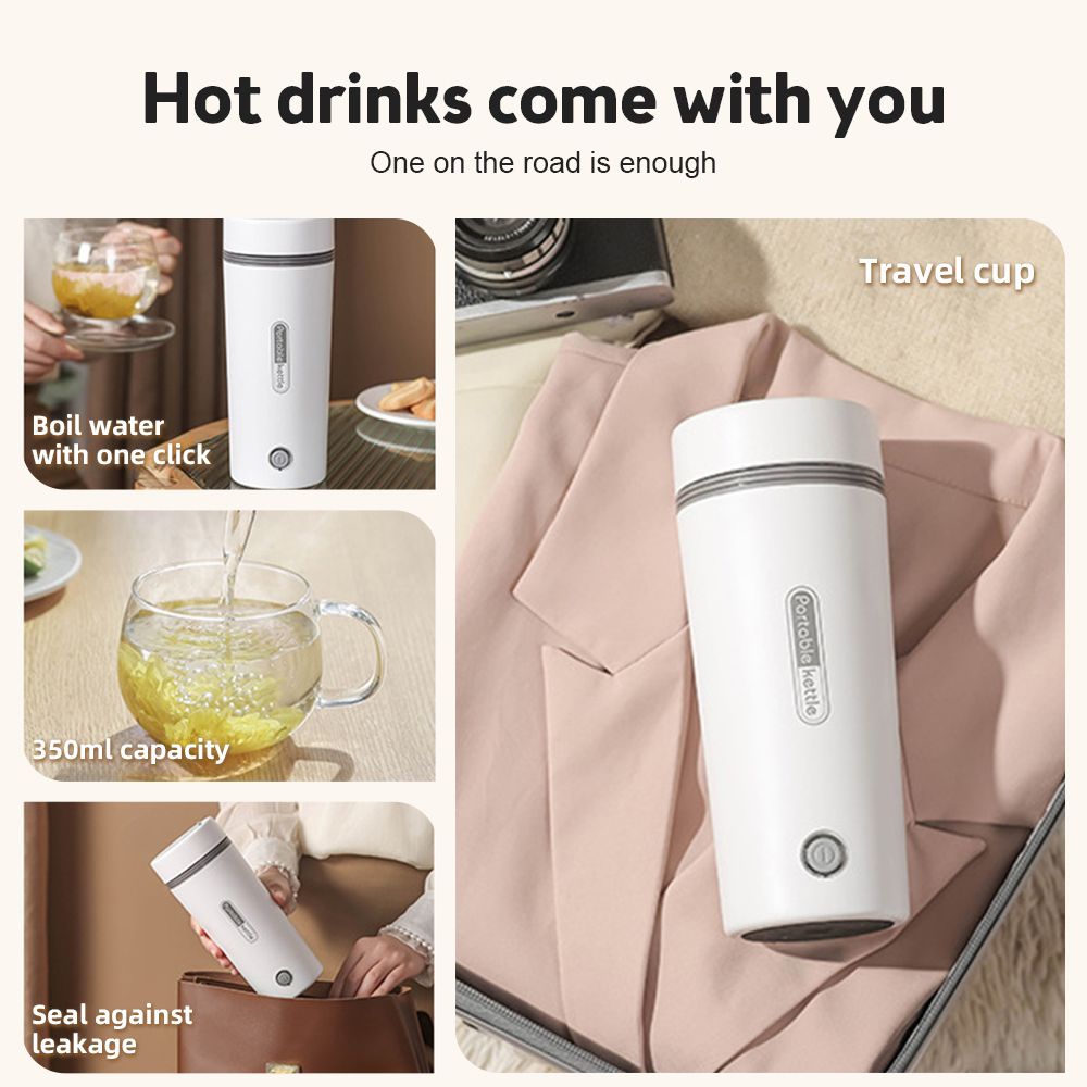 Portable Electric Kettle for Boiling Water 1.5Cup Small Tea Coffee Kettle view 9