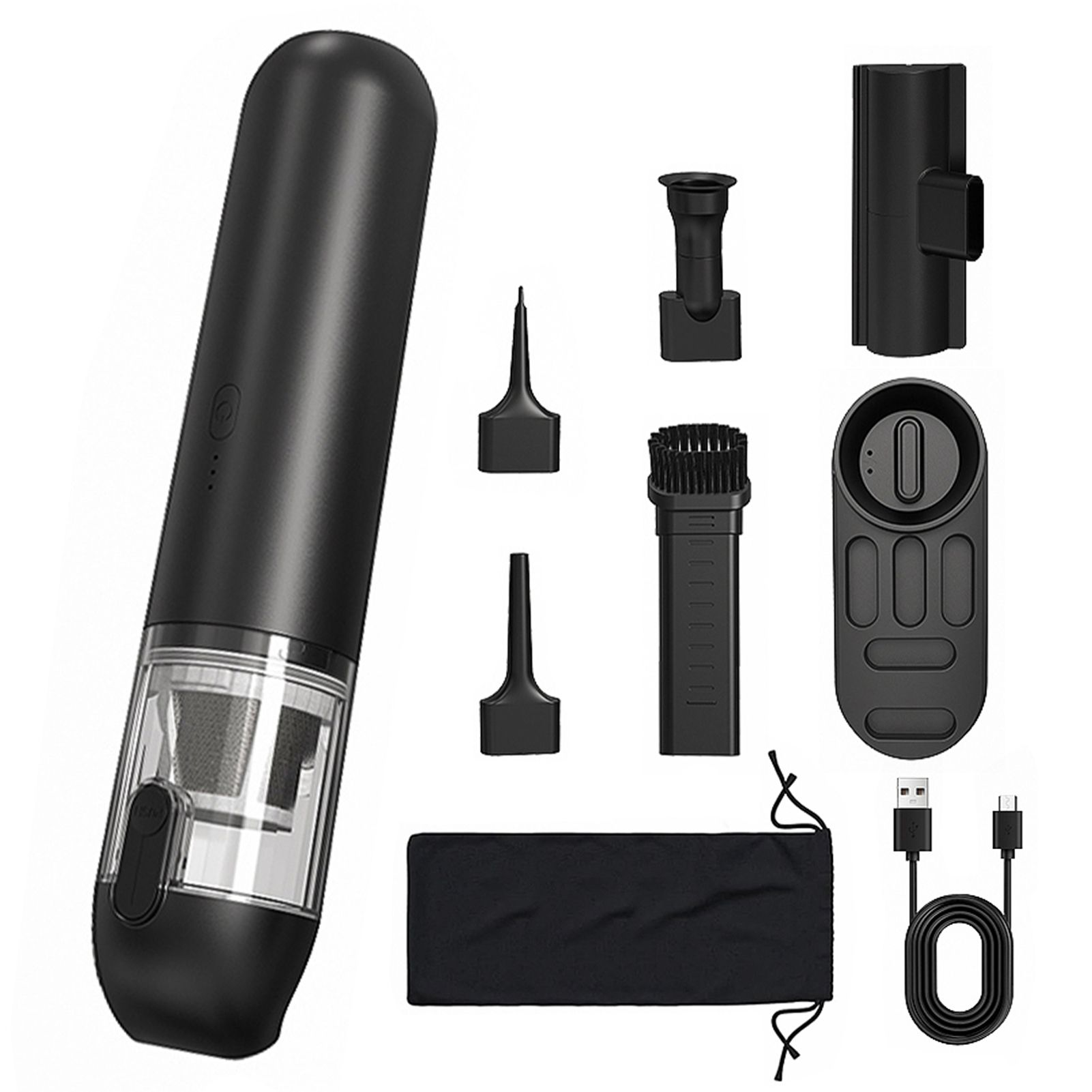 Portable Vacuum Cleaner with Cleaning Inflating and Deflating Nozzle 2 Gear view 2